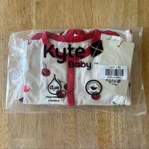 Kyte Baby Cherry Footie ~ Size 3-6 Months